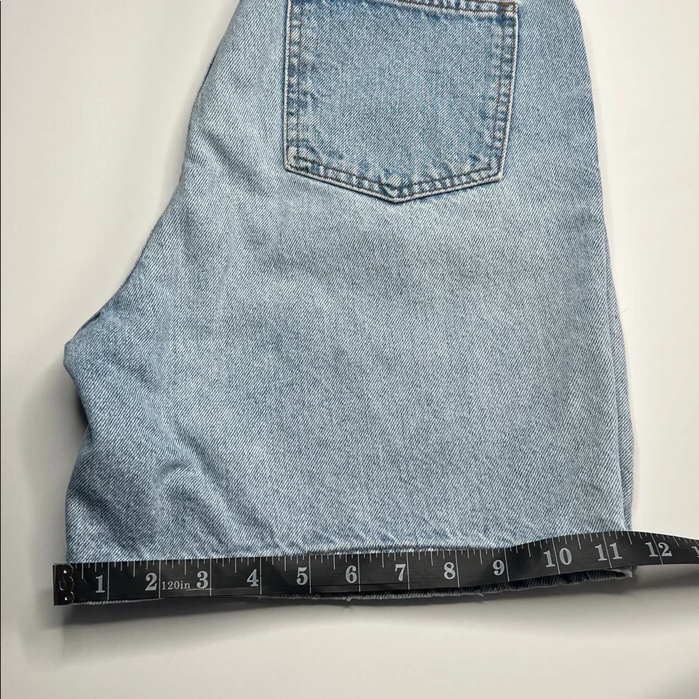 Jordache Classic Blue Denim Womens Shorts baggy fit 90s y2k urban high waist‎